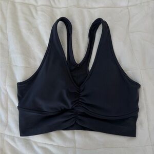 Alo Yoga Wild Thing Bra Large in Anthracite